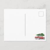  Klassieke kerst met Retro Classic Briefkaart (Achterkant)