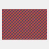 Klassieke Kerst Plaid Tartan Verpakking Papieren S Inpakpapier Vel (Voorkant 2)