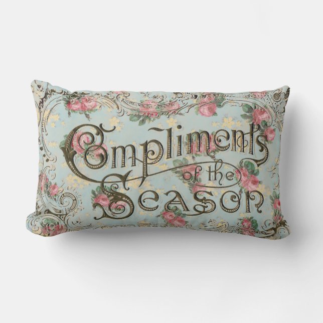 Klassieke Kerst Retro Kerstmis Persoonlijk Kussen (Voorkant)