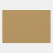 Klassieke Kerst Rood en Gouden Strepen Inpakpapier Vel (Voorkant 3)