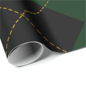 Klassieke kerst Tartan Plaid Cadeaupapier (Rol Hoek)