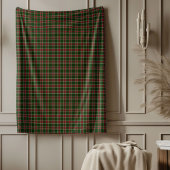 Klassieke Kerst Tartan Plaid Deken Rood & Groen