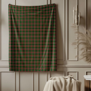 Klassieke Kerst Tartan Plaid Deken Rood & Groen