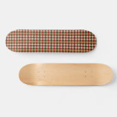 Klassieke, kerst / winter argyle patterned persoonlijk skateboard (Horizontaal)
