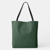Klassieke, kerst / winter argyle patterned tote bag (Achterkant)
