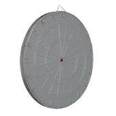 Klassieke Kerst Zilver Winter Effen Kleur Dartbord (Voorkant Links)