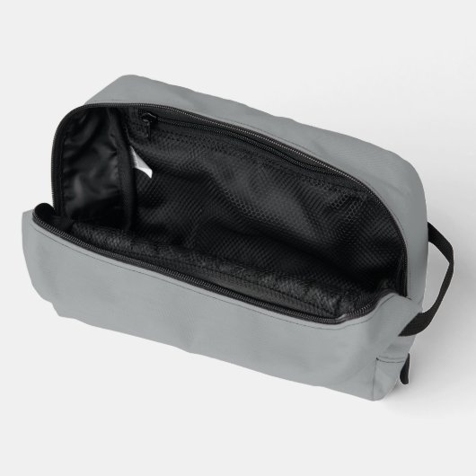 Klassieke Kerst Zilver Winter Effen Kleur Toilettasje (Open)