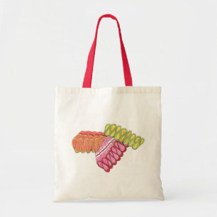 Klassieke kerstavond Snoep Colorful Holiday Tote Bag
