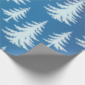 Klassieke kerstboom cadeaupapier (Hoek)