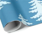 Klassieke kerstboom cadeaupapier (Rol Hoek)