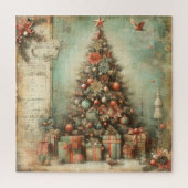 Klassieke Kerstboom Jigsaw Puzzel (Verticaal)