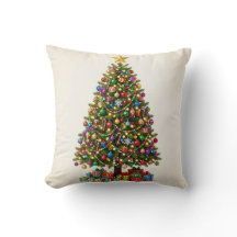 Klassieke Kerstboom Kerst Kussen