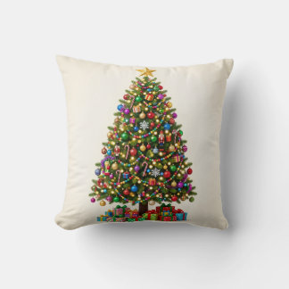 Klassieke Kerstboom Kerst Kussen