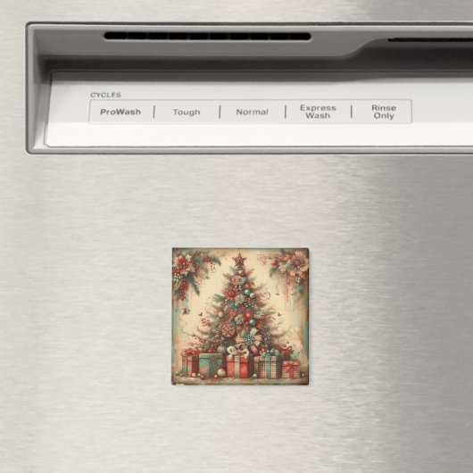 Klassieke kerstboom magneet (Insitu (Vaatwasser))