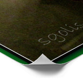 Klassieke Kerstboom Poster (Hoek)