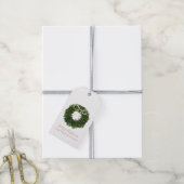 Klassieke kerstcadeauLabels -  Cadeaulabel (Met Touw)