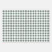 Klassieke kerstcadeaupapierbladen voor het ompakke inpakpapier vel (Voorkant)