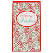 Klassieke Kerstcadeautas Klein Cadeauzakje (Voorkant)