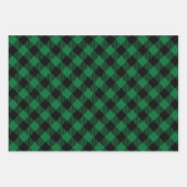 Klassieke kerstcadeautjes Eenvoudige feestdag rood Inpakpapier Vel (Voorkant 3)