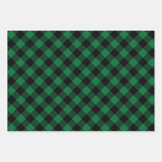 Klassieke kerstcadeautjes Eenvoudige feestdag rood Inpakpapier Vel (Voorkant 3)