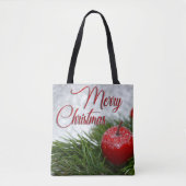 Klassieke kerstdennen en juichen tote bag (Voorkant)