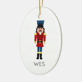 Klassieke kerstfeestbenaming voor sensatieprogramm keramisch ornament (Links)