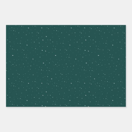 Klassieke kerstfeestdag inpakpapier vel (Voorkant 2)