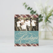 Klassieke Kerstfoto Briefkaarten (Staand voorkant)