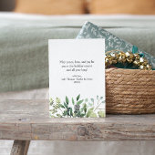 Klassieke kerstfoto Foto met botanische kerstcadea Feestdagenkaart