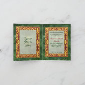 Klassieke Kerstfoto Geboorteaankondiging Feestdagen Kaart (Binnen)