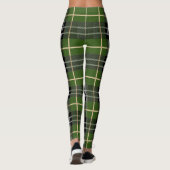 Klassieke kerstgroene speldenstang leggings (Achterkant)