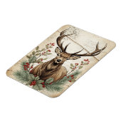 Klassieke Kerstherten Decoupage Kunst Magneet (Linkerzijde)