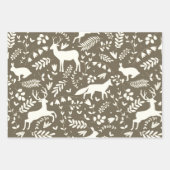 Klassieke kerstinpakpapiervelset voor kerstpapier inpakpapier vel (Voorkant 2)