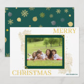 Klassieke Kerstkaart (Voorkant / Achterkant)