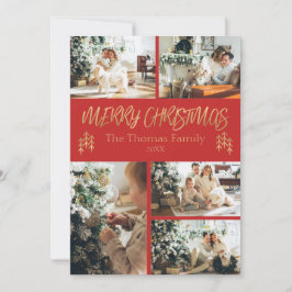 Klassieke kerstkaart