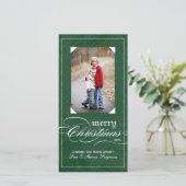 Klassieke kerstkaarten (4x8) feestdagenkaart (Staand voorkant)