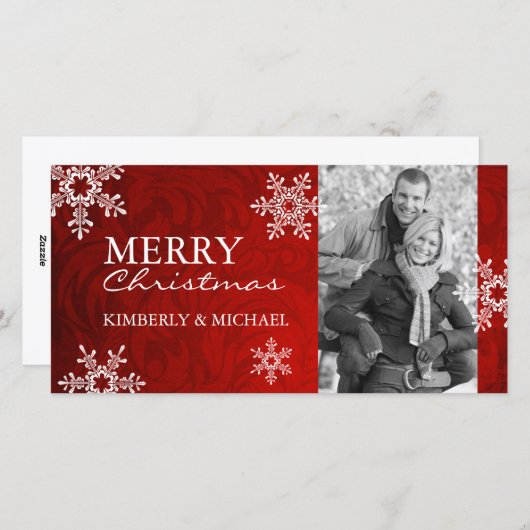 Klassieke kerstkaarten feestdagenkaart