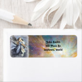 Klassieke kerstlabels voor Angel Etiket (Insitu)