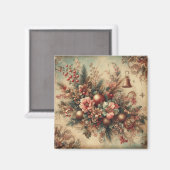 Klassieke kerstmagneet magneet (Voorkant / Achterkant)