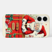 Klassieke kerstman Case-Mate iPhone case (Achterkant (horizontaal))
