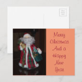 Klassieke Kerstman: een tijdloos vakantie-icoon Feestdagenkaart (Voorkant / Achterkant)