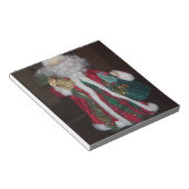 Klassieke Kerstman: een tijdloos vakantie-icoon Notitieblok (Schuin)