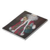 Klassieke Kerstman: een tijdloos vakantie-icoon Notitieblok (Linkerzijde)