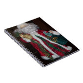 Klassieke Kerstman: een tijdloos vakantie-icoon Notitieboek (Rechterzijde)