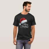 Klassieke Kerstman Hoed T-shirt (Voorkant volledig)