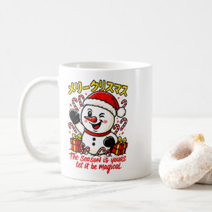 Klassieke Kerstman Kerst Sneeuwman Mok Elegant Fes