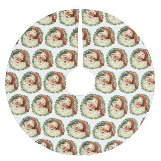 Klassieke Kerstman Kerstboom Rok (Voorkant)