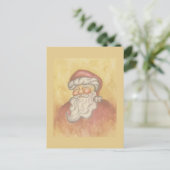 Klassieke Kerstman Kerstkaart Briefkaart (Staand voorkant)