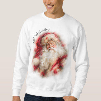 Klassieke Kerstman Kerstmis Vintage Vakantie Trui