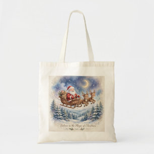 Klassieke Kerstman–Kersttassen tas
